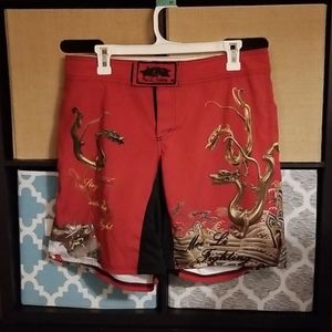 Cool size L red board shorts
